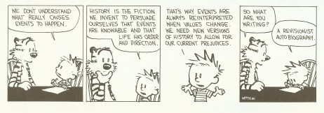Calvin and Hobbes cartoon